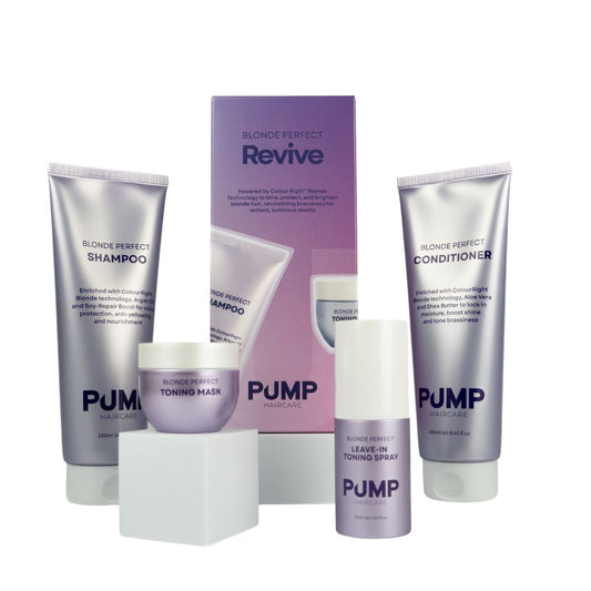 Pump Haircare Blonde Perfect Quad Pack