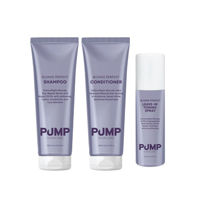 Pump Haircare Blonde Perfect Trio Pack