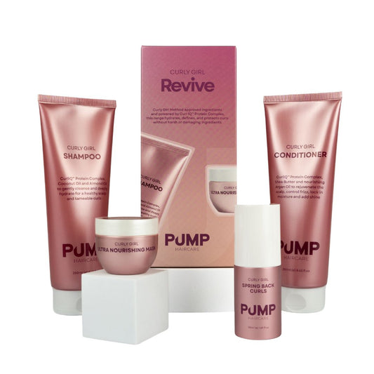 Pump Haircare Curly Girl Quad Pack