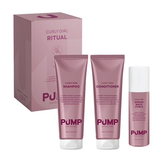 Pump Haircare Curly Girl Trio Pack