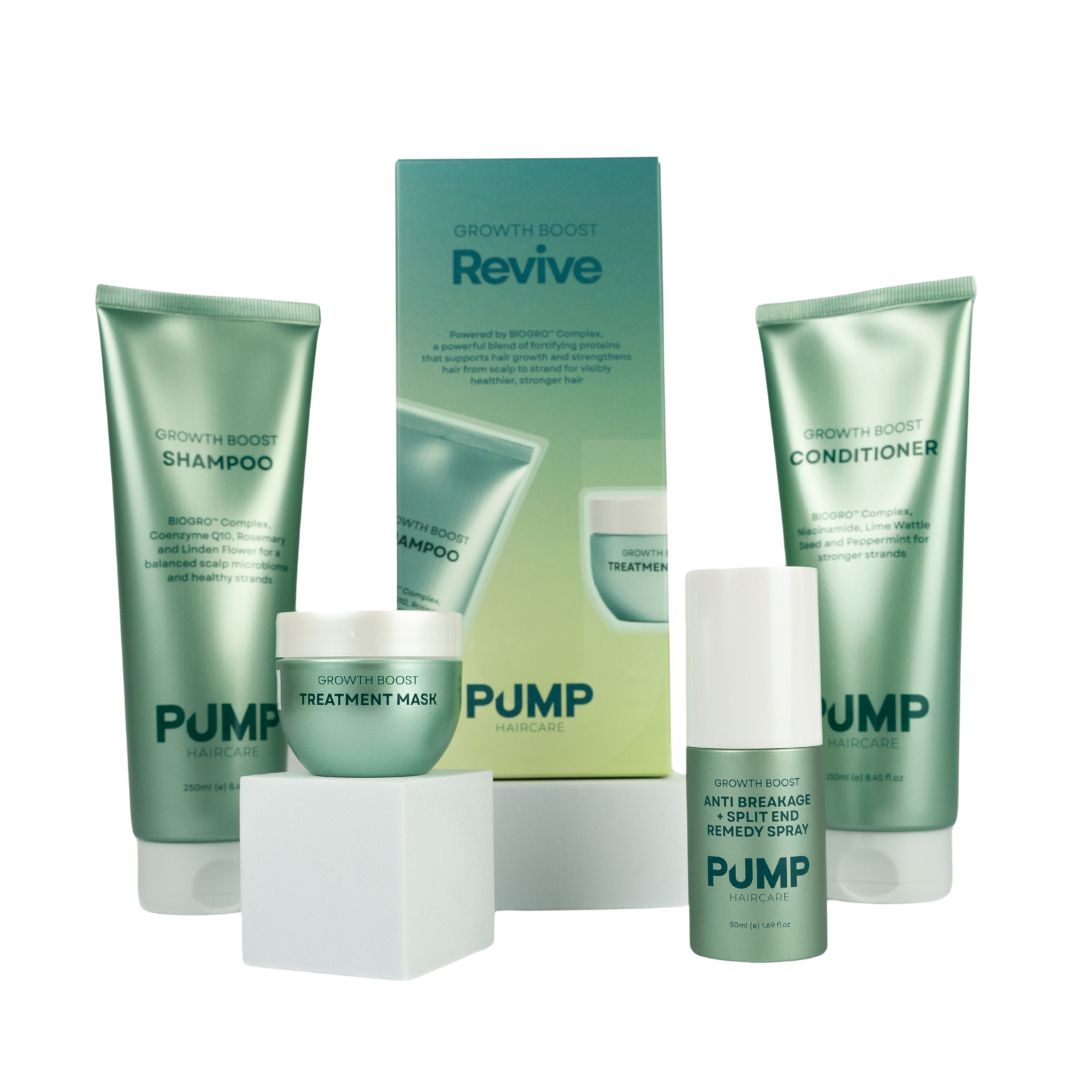Pump Haircare Growth Boost Quad Pack