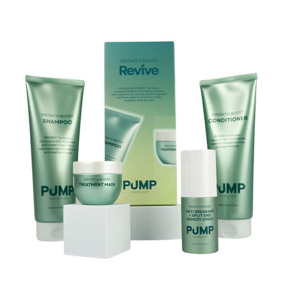 Pump Haircare Growth Boost Quad Pack