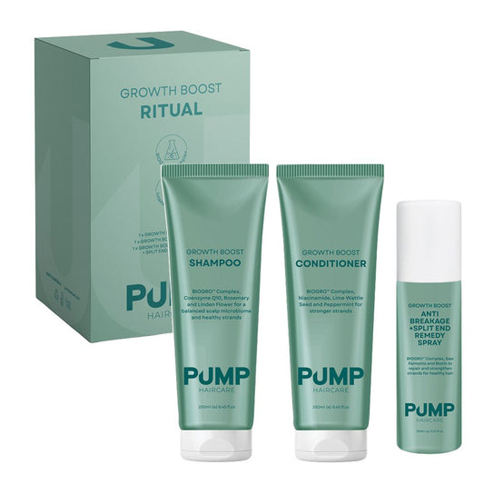 Pump Haircare Growth Boost Trio Pack