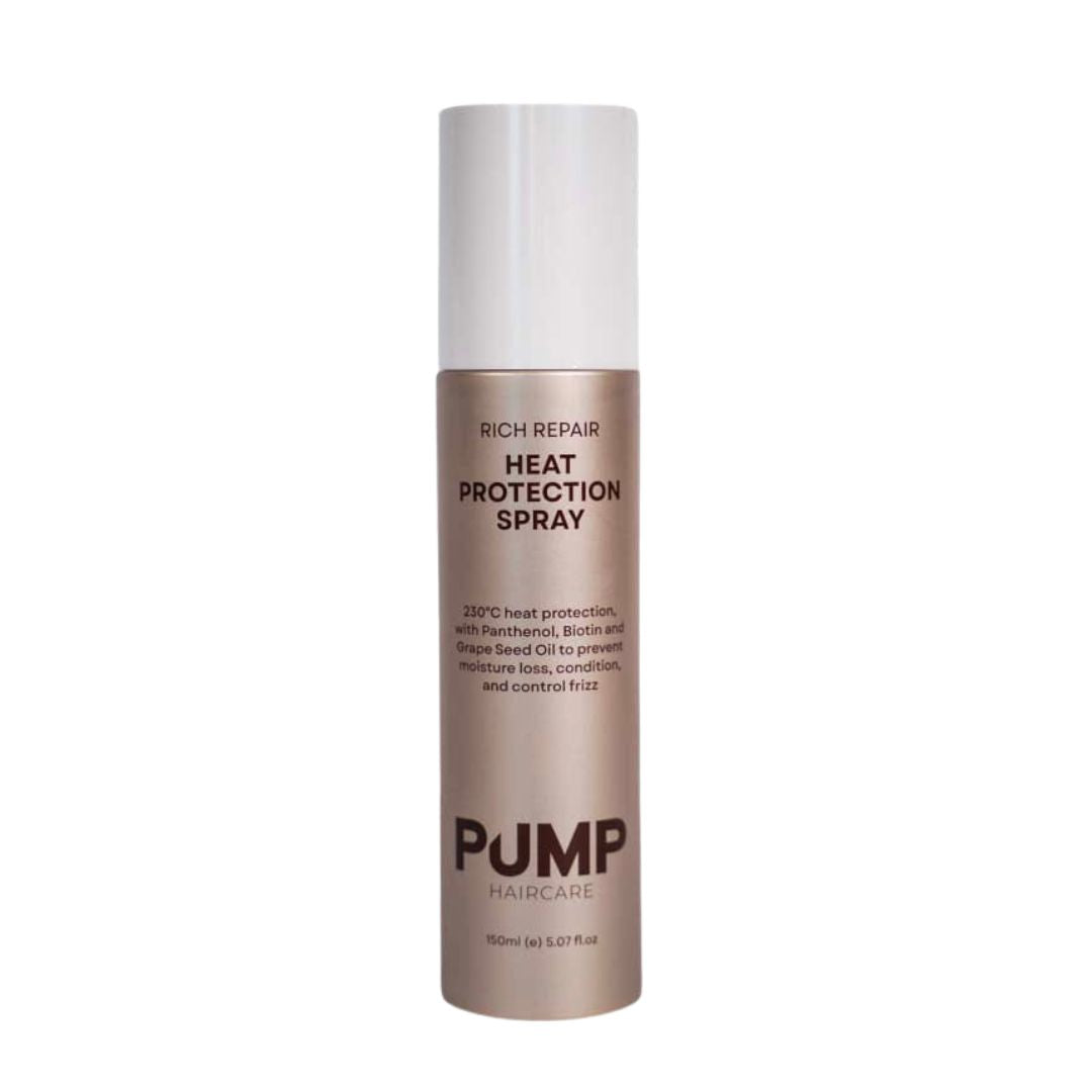 Pump Haircare Rich Repair Heat Protection Spray 150ml