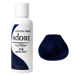 Adore Semi Permanent Hair Colour Royal Navy 178 118ml - Price Attack