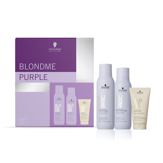 Schwarzkopf Professional BlondMe Purple Trio Pack