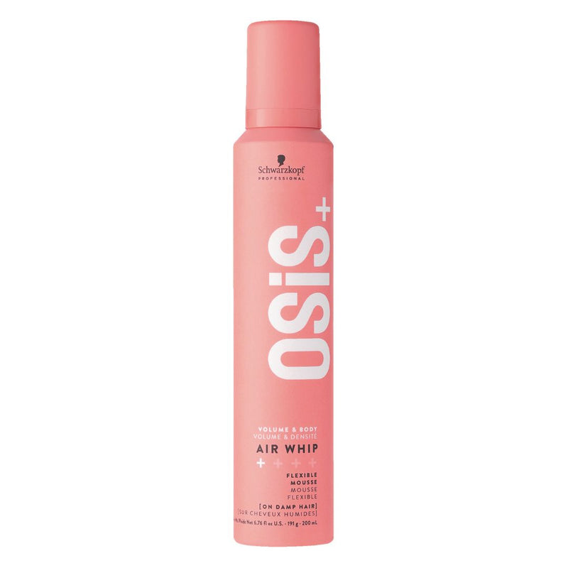 OSiS+ Air Whip hair product bottle on a white background
