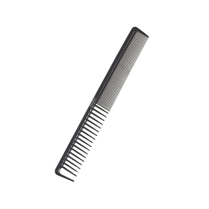 Black comb on a white background