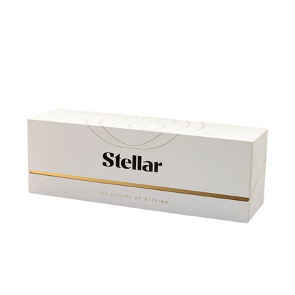 White box with 'Stellar' branding on a white background