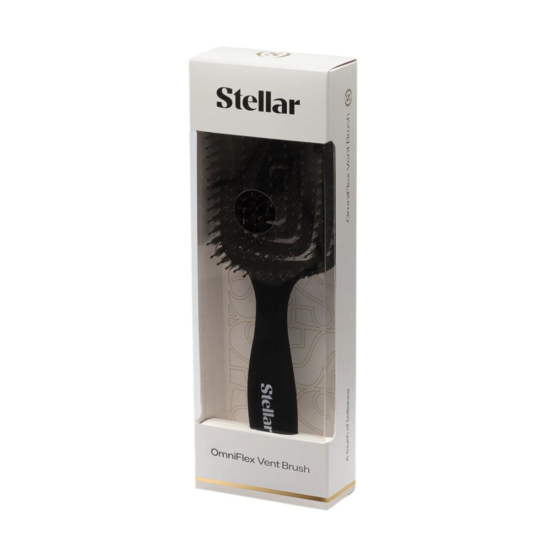 Stellar OmniFlex Vent Brush packaging on a white background
