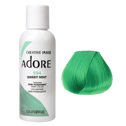 Adore Semi Permanent Hair Colour Sweet Mint 194 118ml - Price Attack