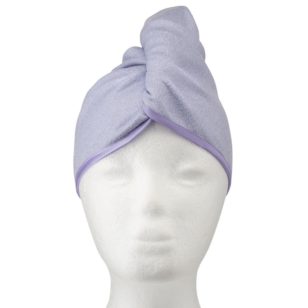 Ugly Swan Unicorn Microfibre Hair Towel Lavender Frizz