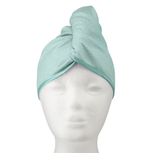 Ugly Swan Unicorn Microfibre Hair Towel Pistaschio Pop