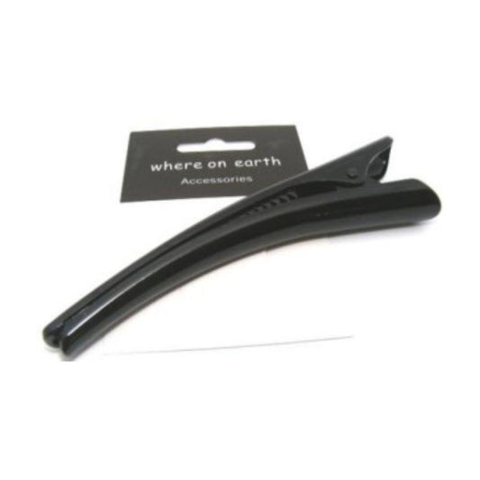 Where on Earth Concord 130 Resin Hair Clip Black