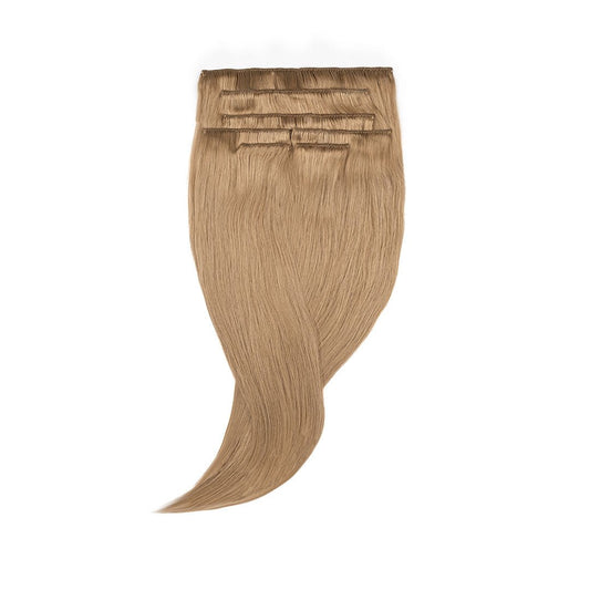 Amazing Hair Human Hair Clip-in 10 Light Caramel 7pc Set 20" - Price Attack