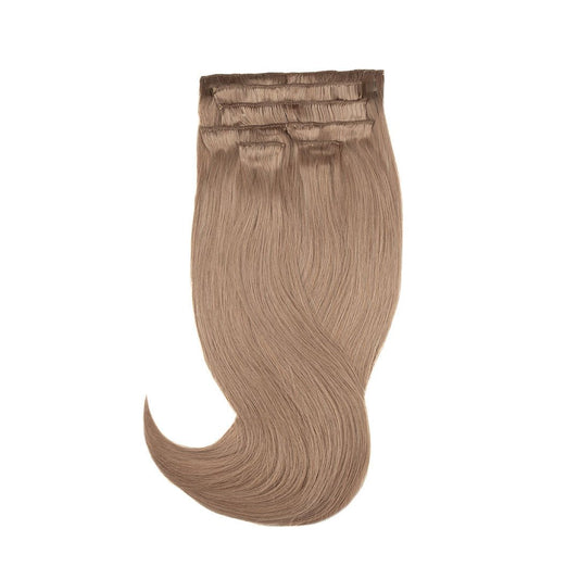 Amazing Hair Human Hair Clip-in 17 Almond Blonde 7pc Set 20" - Price Attack