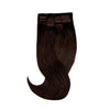 Amazing Hair Human Hair Clip-in 2 Chocolate Brown 7pc Set 20"