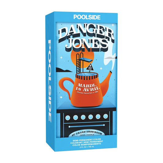 Danger Jones Semi Permanent Color Poolside Light Blue 118ml - Price Attack