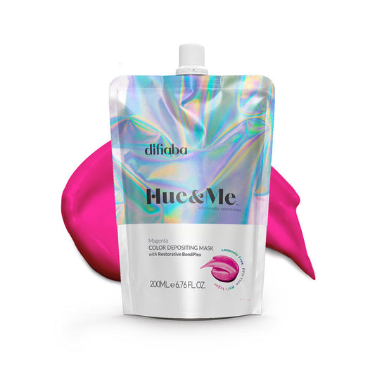 Difiaba Hue&Me Magenta Color Depositing Mask 200ml
