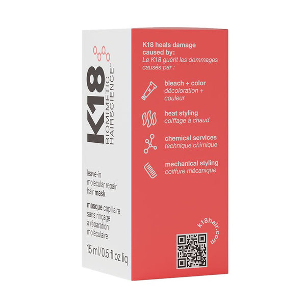 K18 Leave-in Molecular Repair Hair Mask 15ml - Price Attack