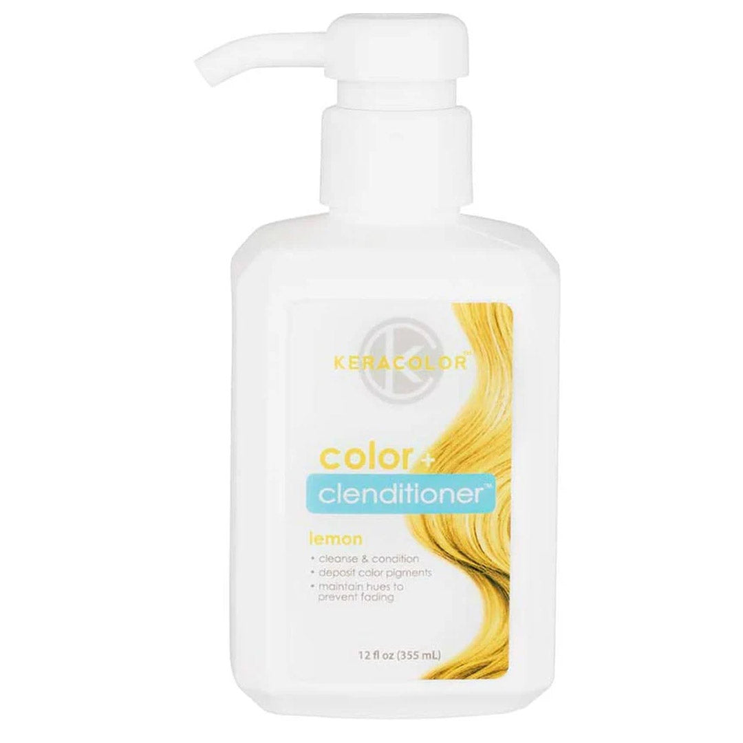 Keracolor Color Clenditioner Colour Shampoo Lemon 355ml
