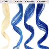 Keracolor Color Clenditioner Colour Shampoo Blue 355ml on Hair