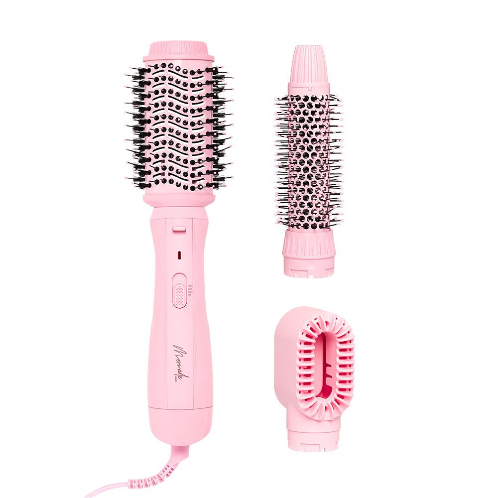 Mermade Hair Interchangeable Blow Dry Brush Pink - Price Attack