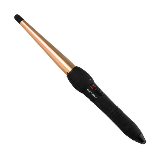 Silver Bullet Fastlane Titanium Conical Curling Iron 13mm-25mm Rose Gold - Price Attack