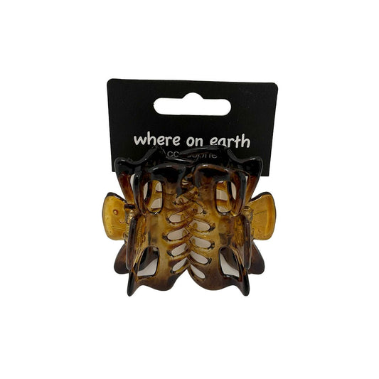 Where on Earth Lady Jayne Claw Clips Shell 6cm - Price Attack