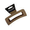 Where on Earth Melrose Rectangular Claw Clip Nude