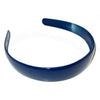 Where on Earth School Hairband Plastic 2.5cm Navy Blue
