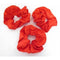 Where on Earth Scrunchie 3 Pack Red