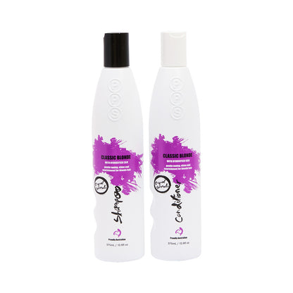 PPS Classic Blonde Shampoo & Conditioner 375ml Duo Pack Contents