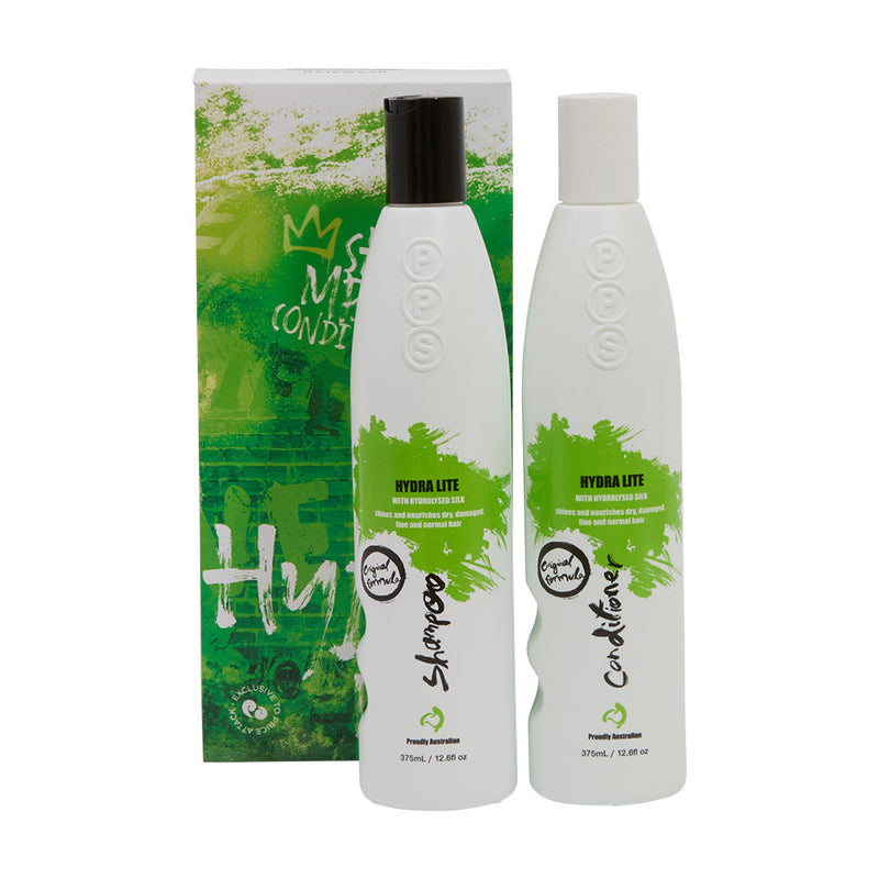 PPS Hydra Lite Shampoo & Conditioner 375ml Duo Pack