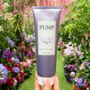 Pump Haircare Blonde Toning Conditioner 250ml Flower Background